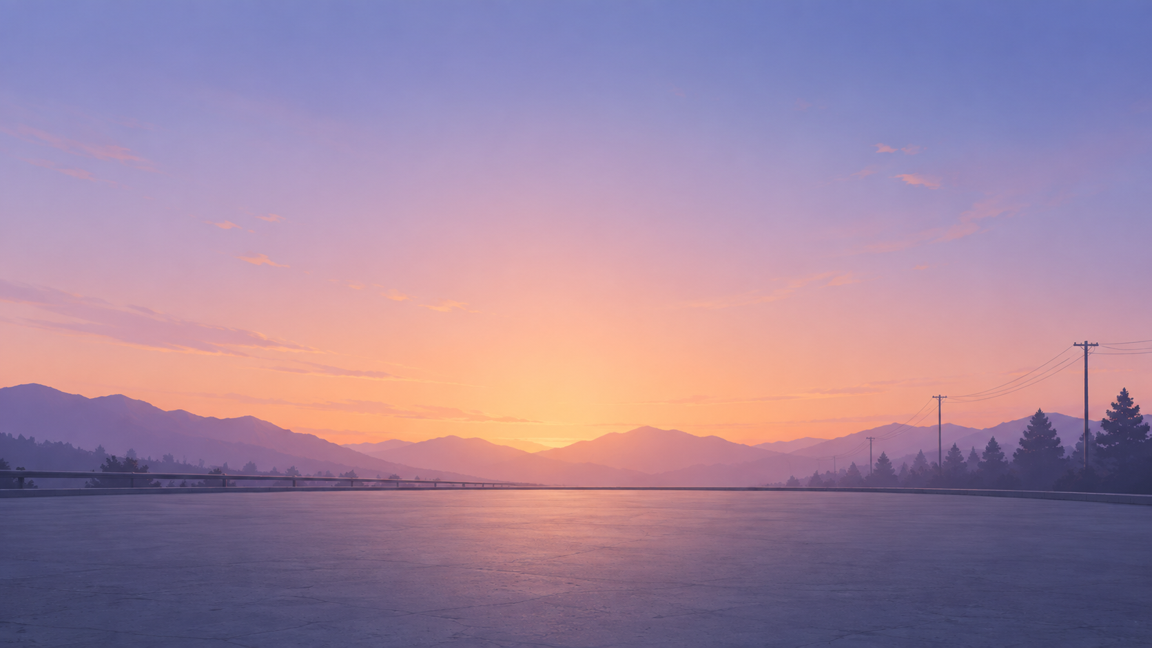 Dusk presentation background